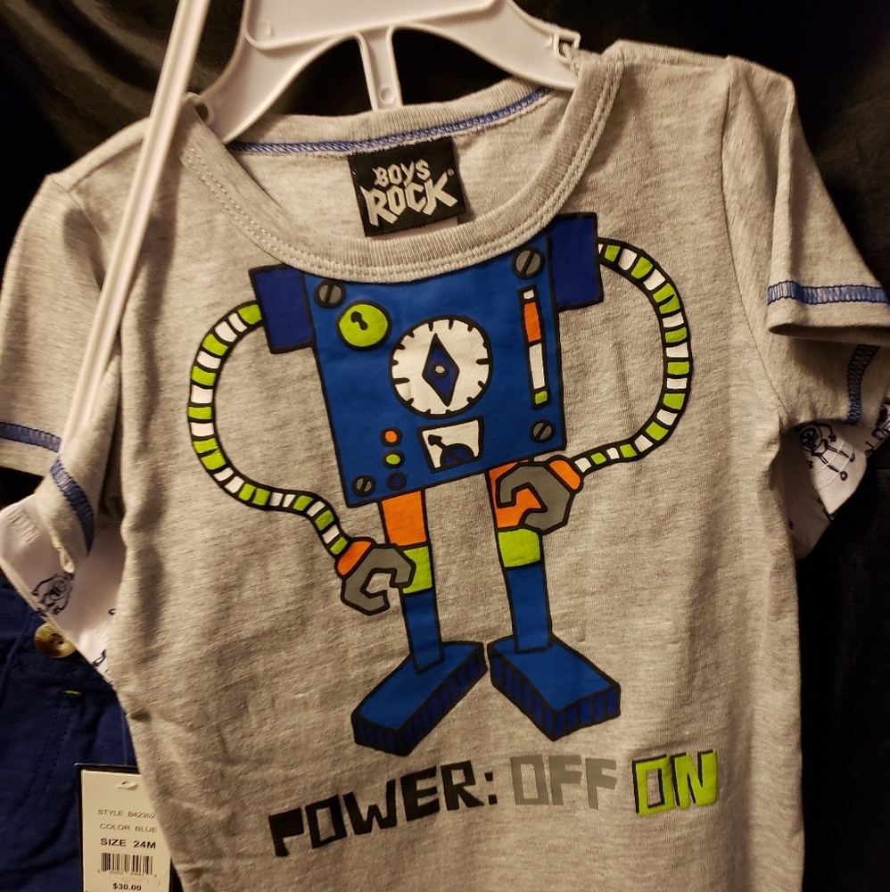24 Month boys set of 3 short set